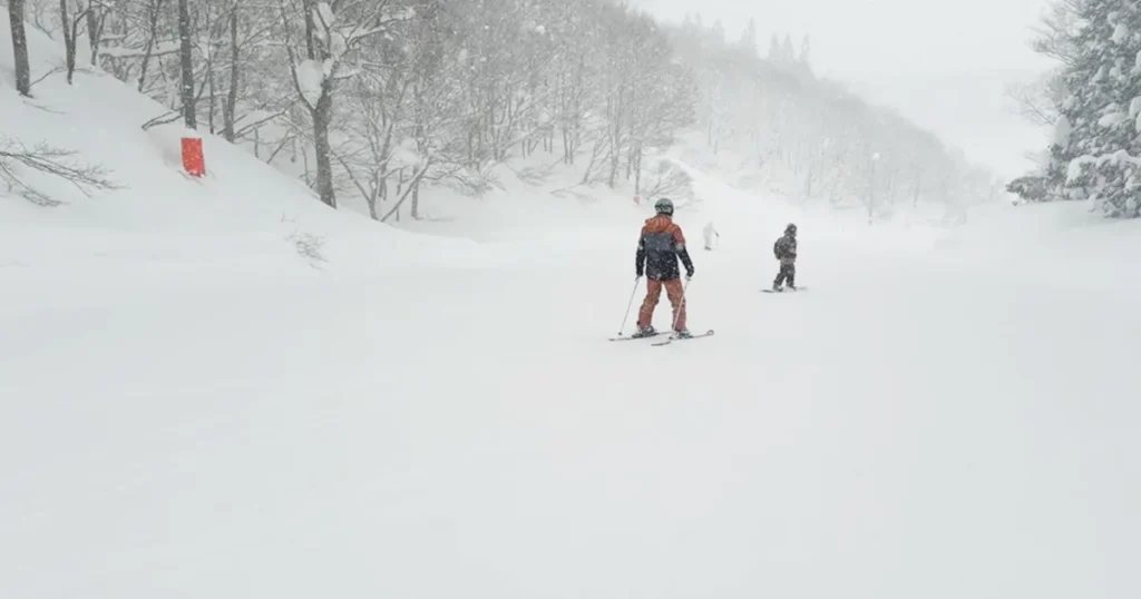 GALA湯沢の初心者向けコース「裏メロ」