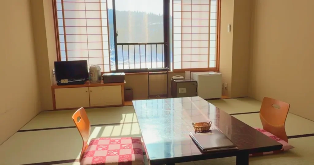 ミオンなかさとの客室