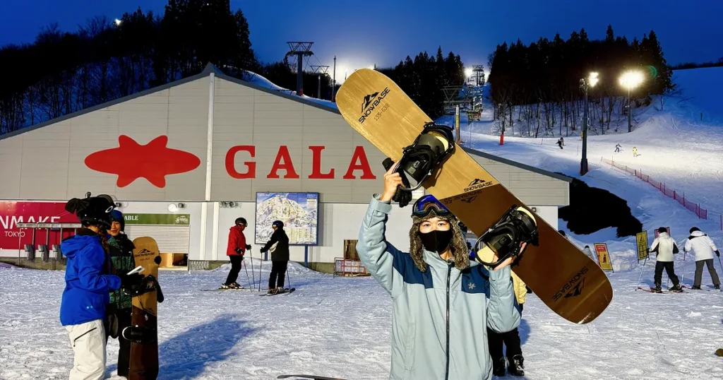 GALA湯沢のナイター 