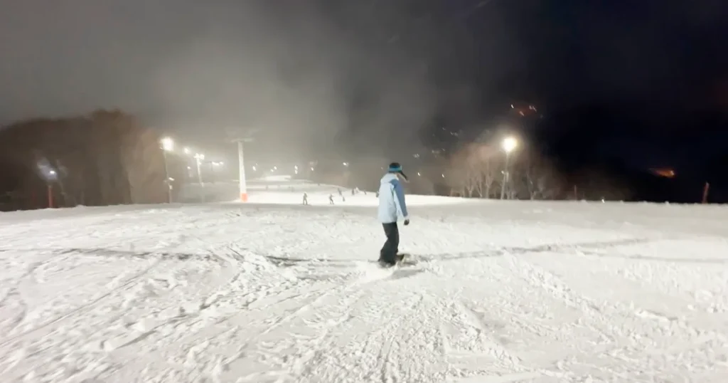 GALA湯沢のナイター 