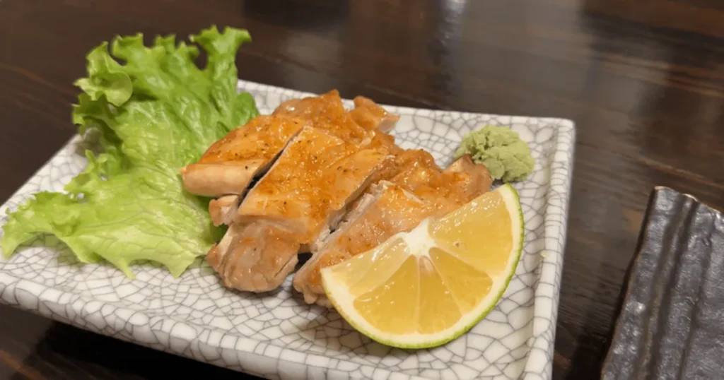 日本酒「ゆざわ」のペアリングには焼き鳥の塩！