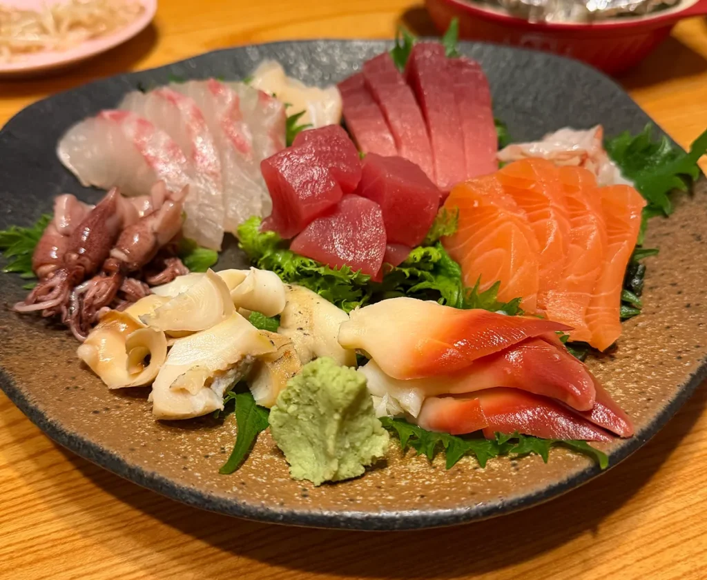 だんだん亭にっぽん家族の料理「お刺身の盛り合わせ」
