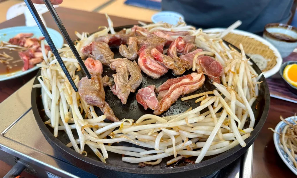 じんぎすかん澤田屋のジンギスカン
